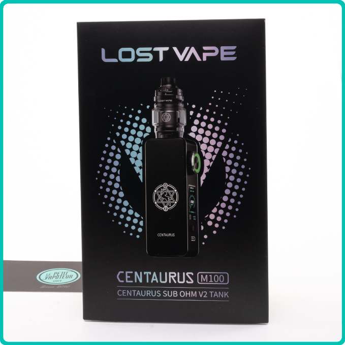 Packaging du Kit Centaurus M100 V2 Lost Vape